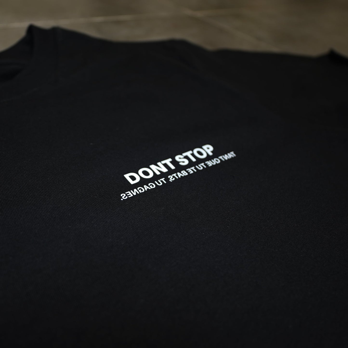 T-shirt "DONT STOP" - Oversize