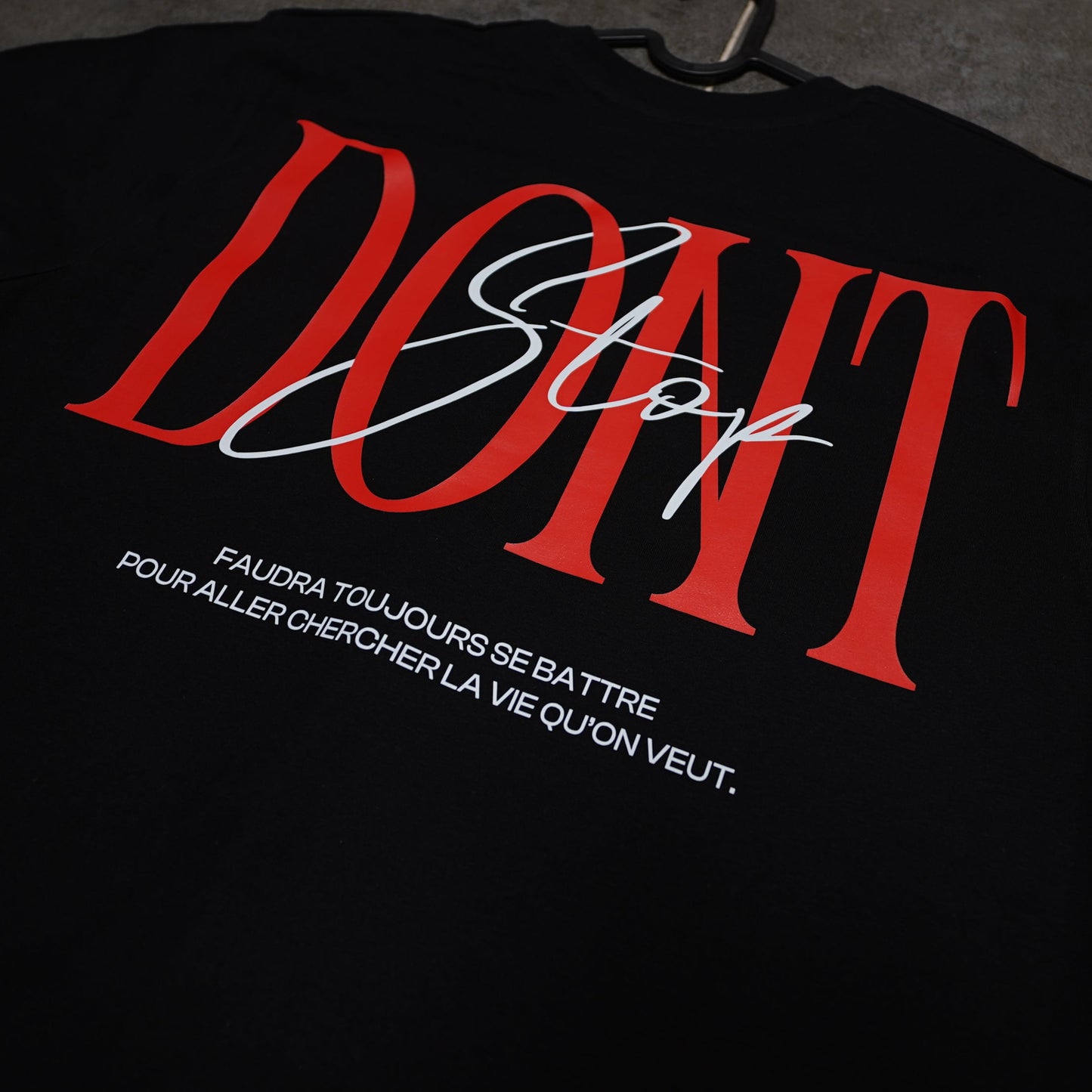T-shirt "DONT STOP" - Oversize